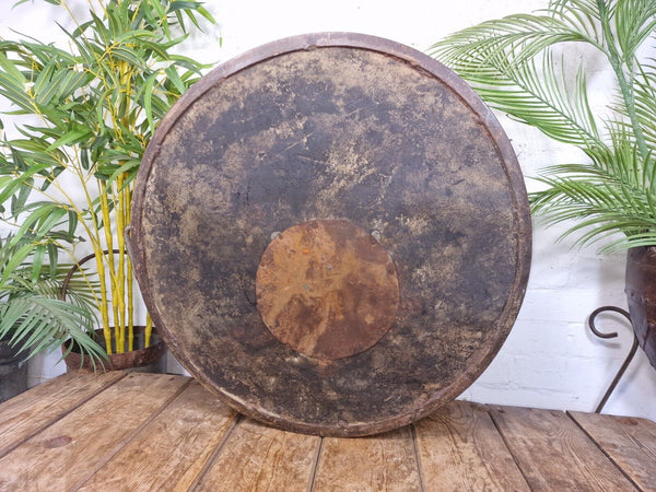 XL Large Round Galvanised Metal Feeder Trough Garden Planter Tub Wildlife Pond