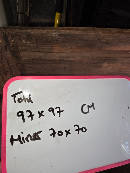 Xl Large Reclaimed Round Porthole Garden Window Mirror Painting Frame