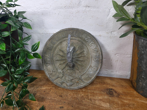 Antique English 19th Century Lead Sundial