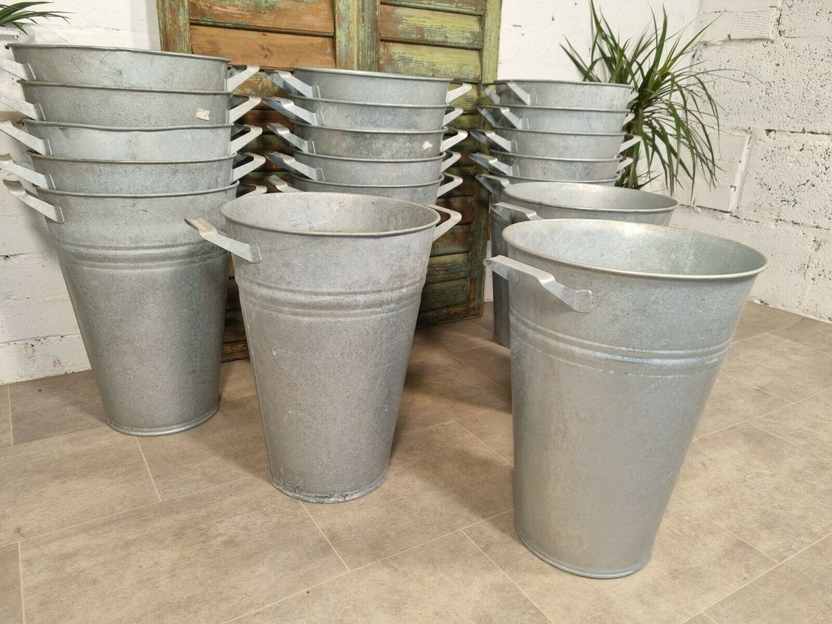 Galvanized buckets sales