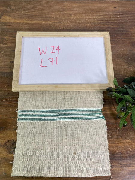 Large Vintage Antique French Hungarian Hemp Linen Table Cloth Upholstery Fabric