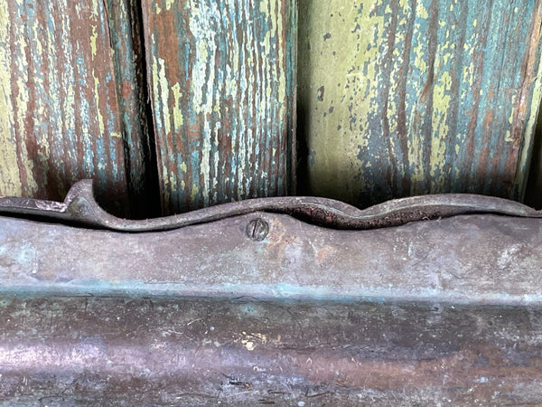 Antique French Rococo Heavy Bronze Ink Well
