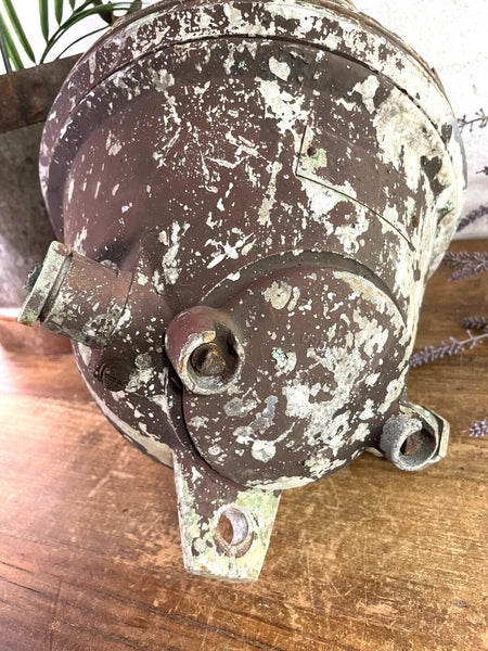 Vintage EOW Industrial Factory Explosion Ceiling Hanging Bulk Head Light Lamp
