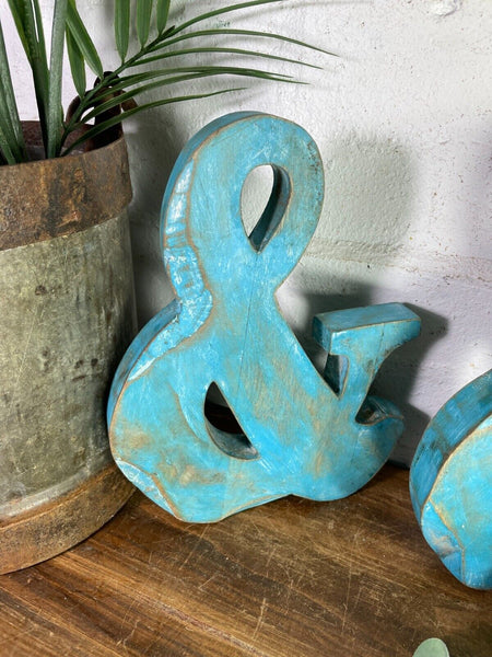 Letter & Vintage Reclaimed Wooden Wall Letters
