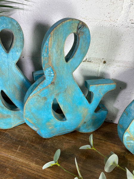 Letter & Vintage Reclaimed Wooden Wall Letters