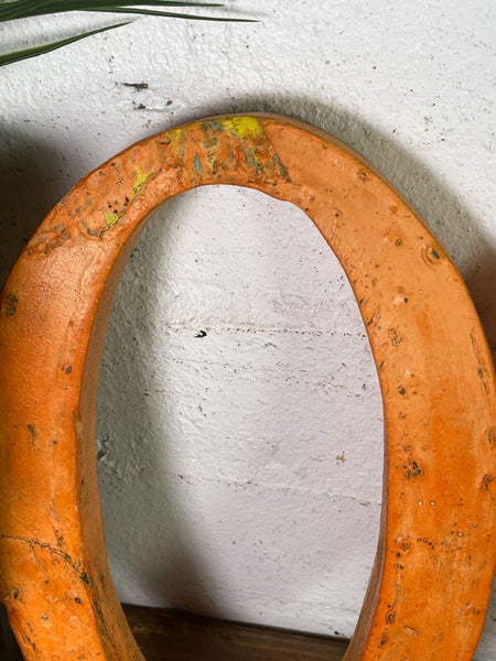 Letter O Vintage Reclaimed Wooden Wall Letters