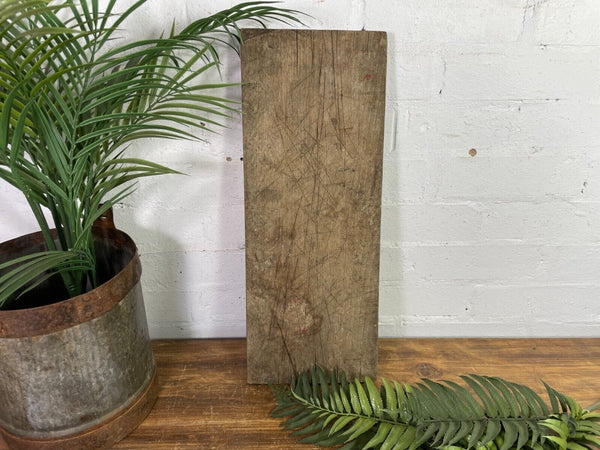 Vintage Antique Rustic French Herb Cutting Chopping Block Board Peel