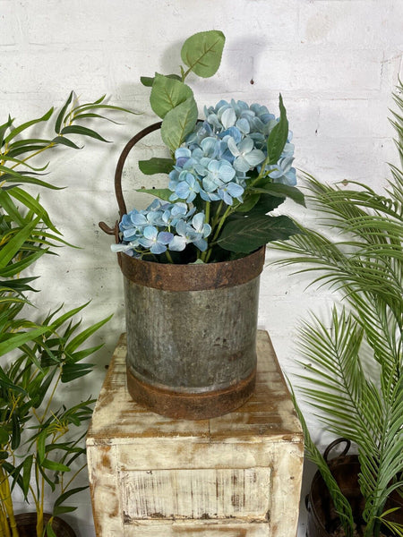 Vintage Reclaimed Indian Rustic Whitewash Wooden Plant Lamp Table Stand