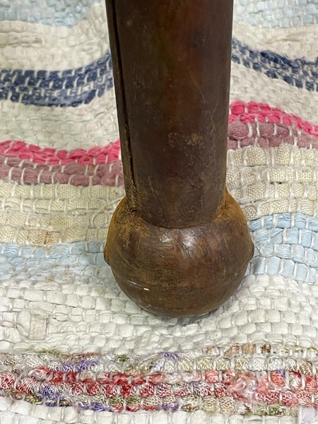 Large Rustic Reclaimed Metal Medieval Torche Torch Candle Holder Wedding Prop