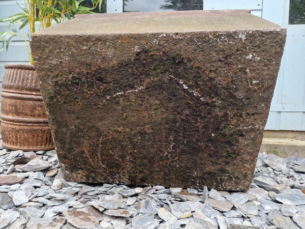 Antique 19th Century Cast Iron Blacksmiths Quenching Trough Garden Herb Planter