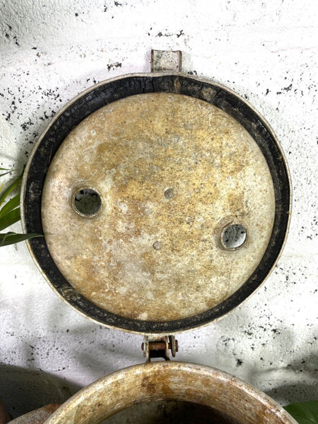Vintage Rustic French Aluminium Milk Churn Wedding Florist Prop Garden Planter