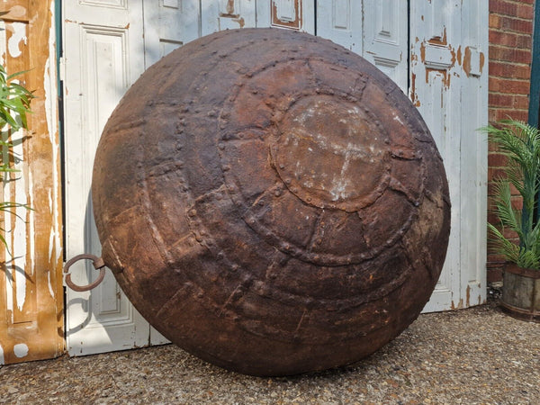 XL Giant Antique Original Indian Kadai Fire Pit BBQ Drinks Ice Cooler Planter