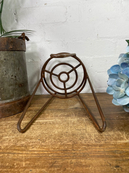 Rustic Reclaimed Heavy Duty Metal Plant Pot Holder Stand