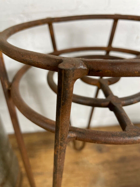 Rustic Reclaimed Heavy Duty Metal Plant Pot Holder Stand
