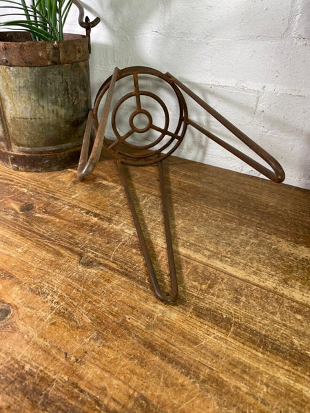 Rustic Reclaimed Heavy Duty Metal Plant Pot Holder Stand