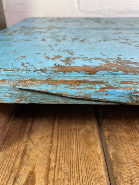 Vintage Rustic Solid Wooden Serving Platter Tray  Low Table Stand Chopping Board