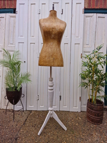 Vintage Hungarian Female Bust Shop Display Dress Makers Mannequin Tailors Dummy