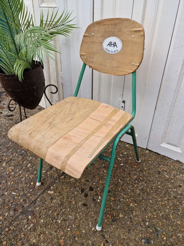 Vintage Mid Century Retro Hungarian Bentwood School Dining Chair