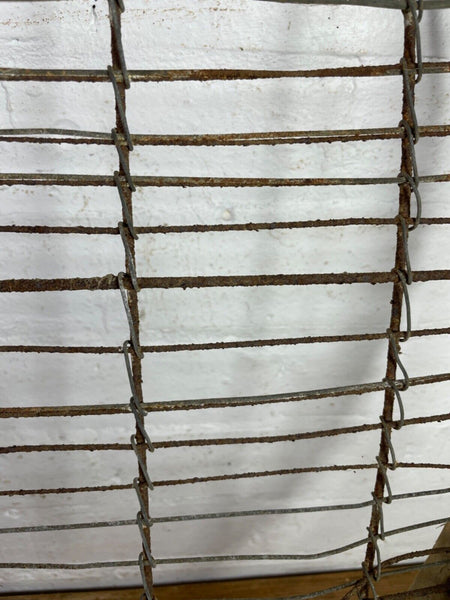 Vintage Rustic Bentwood Agricultural Garden Potato Sieve Riddle Wall Decor