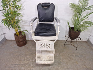 Vintage Antique 1920's Heavy Duty Industrial Indian Barbour Chair Dentist Seat