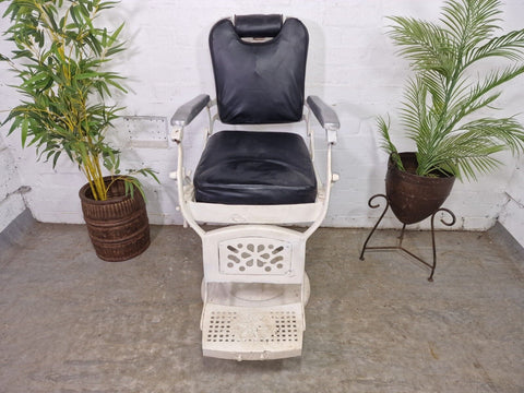 Vintage Antique 1920's Heavy Duty Industrial Indian Barbour Chair Dentist Seat