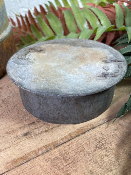 Vintage Small Rustic Galvanised Milk Churn Garden Planter Wedding Prop
