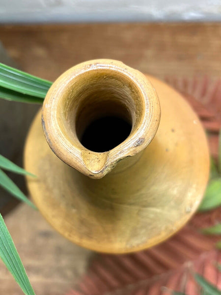 Vintage Antique German Stoneware Salt Glazed Seltzer Water Bottle Vase
