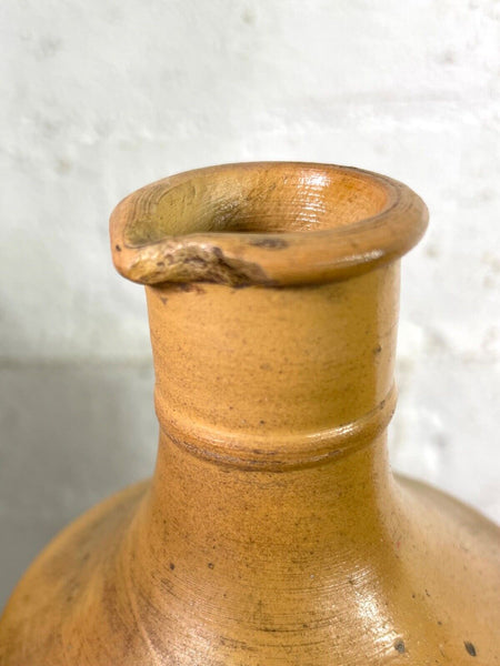 Vintage Antique German Stoneware Salt Glazed Seltzer Water Bottle Vase