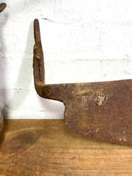 Antique Vintage Hay Peat Cutter Farming Agricultural Garden Tool Display Props