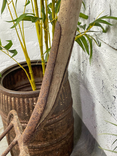 Antique Vintage Hay Pitch Fork Farming Agricultural Garden Tool Display Props