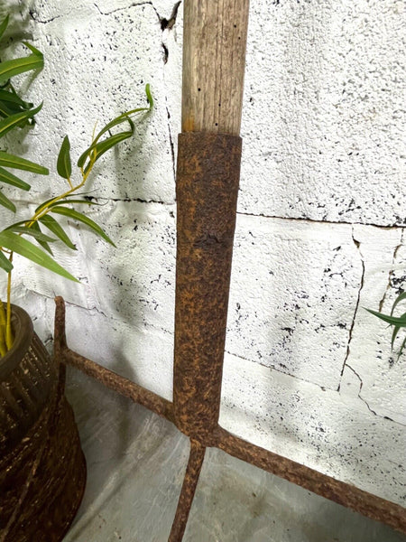 Antique Vintage Hay Pitch Fork Farming Agricultural Garden Tool Display Props
