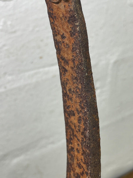 Vintage Antique French Rustic Wooden Iron Wagon Cart Wheel Home Garden Decor