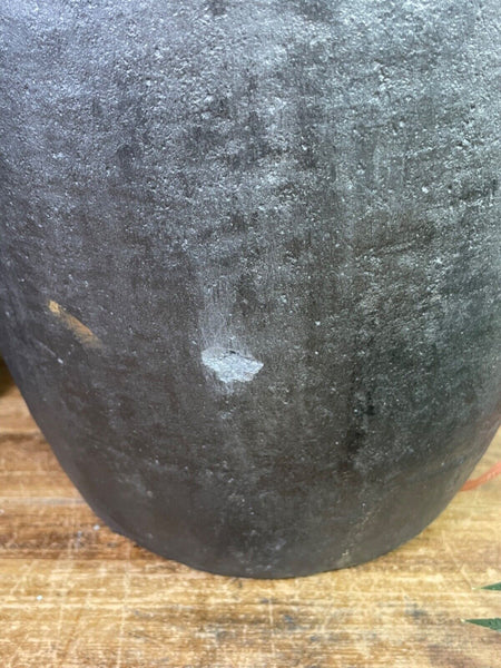 Vintage Rustic Smelting Casting Crucible Plant Pot Garden Planter
