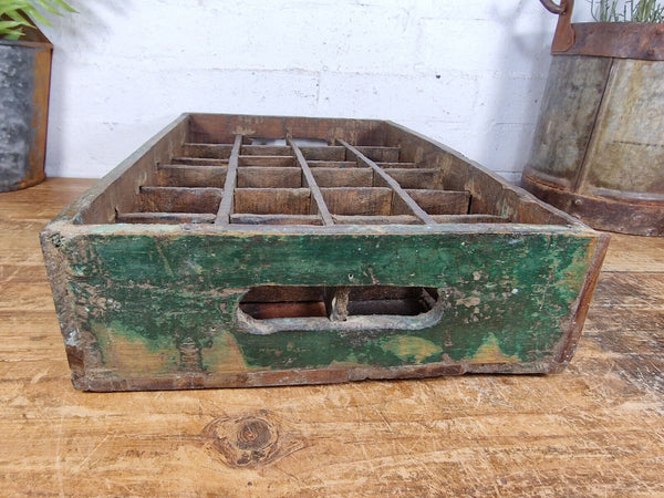 Vintage Original Wooden Soda Drinks Advertising Crate