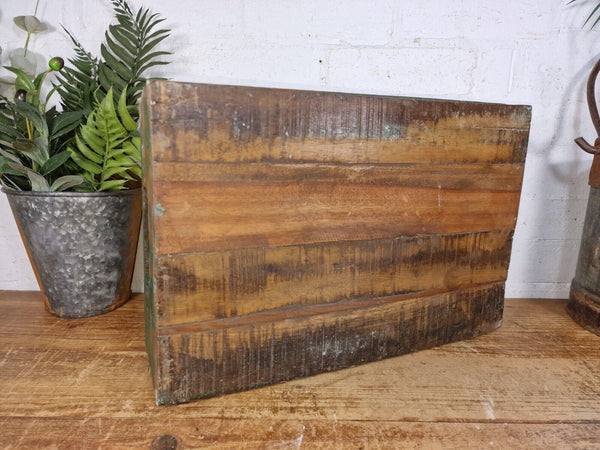 Vintage Original Wooden Soda Drinks Advertising Crate