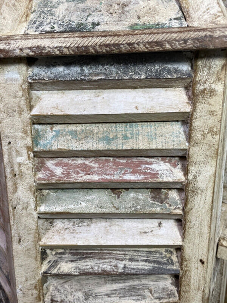 Reclaimed Recycled Rustic Wooden Painted Birdhouse Bird Box House Garden Decor