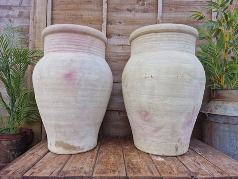 Large Rustic Mediterranean Terracotta Olive Tree Garden Plant Pot Planter Urn