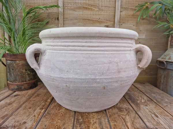 Large Rustic Mediterranean Terracotta Olive Tree Garden Plant Pot Planter Urn
