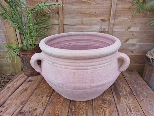 Large Rustic Mediterranean Terracotta Olive Tree Garden Plant Pot Planter Urn