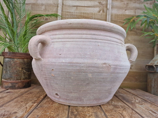 Large Rustic Mediterranean Terracotta Olive Tree Garden Plant Pot Planter Urn