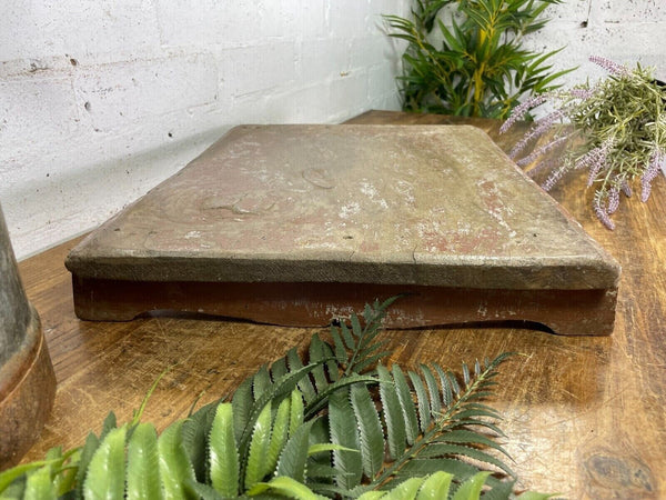 Vintage Rustic Solid Wooden Serving Platter Tray Table Stand Chopping Board