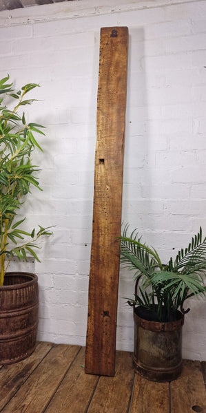 Vintage Reclaimed Indian Hand Carved Architectural Wooden Coat Hat Wall Hooks