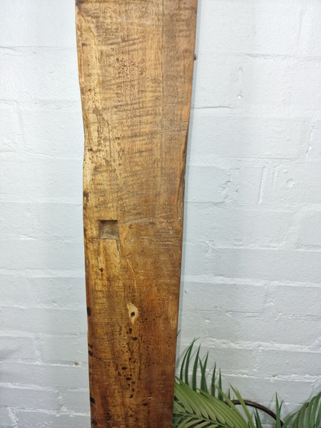 Vintage Reclaimed Indian Hand Carved Architectural Wooden Coat Hat Wall Hooks