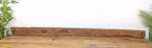 Vintage Reclaimed Indian Hand Carved Architectural Wooden Coat Hat Wall Hooks