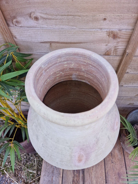Large Rustic Mediterranean Terracotta Pot Roman Greek Urn Garden Planter Amphora