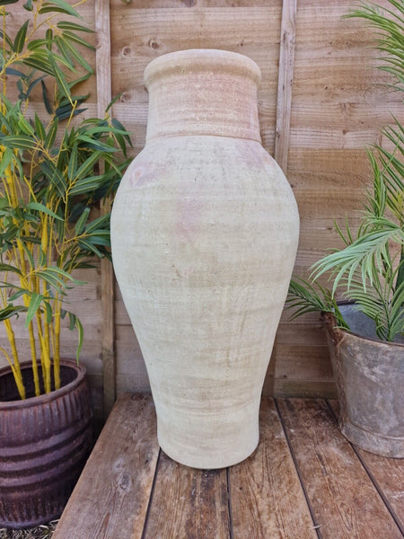 Large Rustic Mediterranean Terracotta Pot Roman Greek Urn Garden Planter Amphora