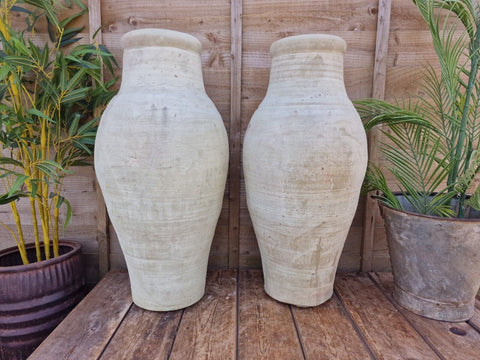 Large Rustic Mediterranean Terracotta Pot Roman Greek Urn Garden Planter Amphora