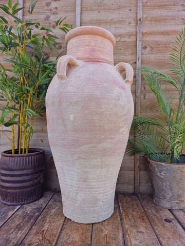 Very Large Rustic Mediterranean Terracotta Pot Roman Greek Urn Garden Amphora