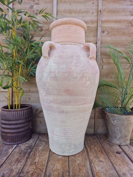 Very Large Rustic Mediterranean Terracotta Pot Roman Greek Urn Garden Amphora