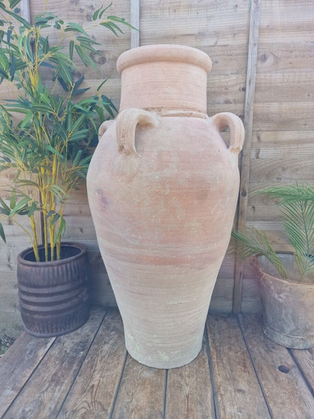 Very Large Rustic Mediterranean Terracotta Pot Roman Greek Urn Garden Amphora